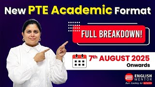 PTE Academic 2025 Update: New Exam Structure from August 7 || Full Breakdown