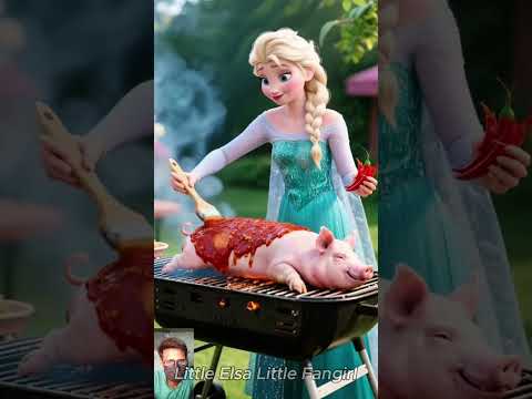 Elsa Cooks a Crocodile?! ๐โ๏ธ What Happens Next Is HILARIOUS! | #shorts