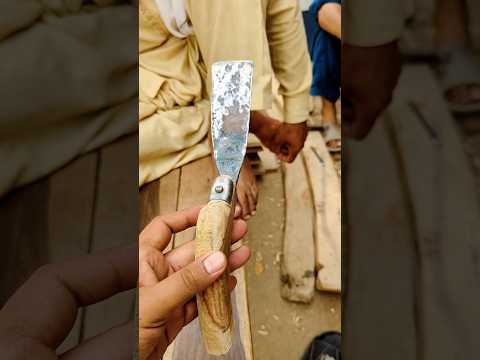 How the blacksmith made the garden trowel rambi #blacksmithing #blacksmith #trowel #rambi