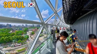 [4K] 무료로 즐기는 🥰서울시청 하늘전망대에서… 📸🇰🇷 하늘공원 / Seoul City Hall / Sky Observatory - Seoul - Korea