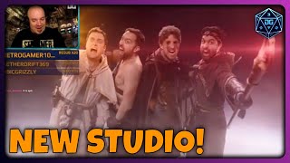 DG REACTS 🐉 NPC D&D Episode 148 by Viva La Dirt League - NEW STUDIO!!!
