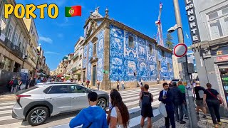 [4K]😍포르투에서…📸🇵🇹 볼량시장 / Portugal Walking Tour / Mercado do Bolhão - Porto - Portugal