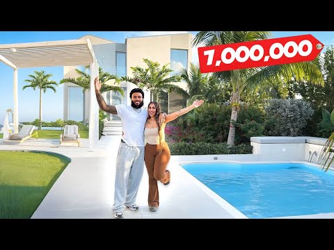 OUR LUXURY 6 BEDROOM ISLAND VILLA TOUR | TURKS & CAICOS (A MUST STAY!)