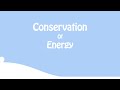 Energy Conservation and Motion Concepts