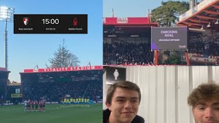 VAR drama in bottom table clash - Bournemouth 1-1 Forest Matchday Vlog