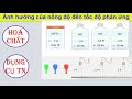 Chemical Reaction Rate and Concentration