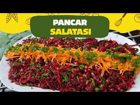 Kırmızı Pancar Salatası Nasıl Yapılır? (Adım Adım) Colorful and Delicious Beet Salad Recipe!