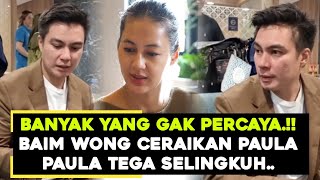 BARU TERBONGKAR !! BAIM WONG BONGKAR KELAKUAN PAULA, AKHIRNYA CERAI