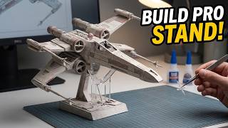 Build a Pro X-Fighter Stand: Step-by-Step Paper Tutorial (Part 5)
