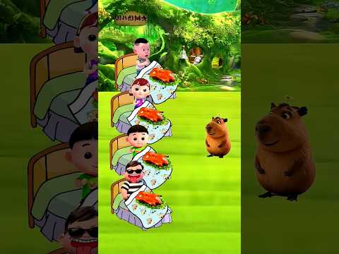 বাচ্চারা এই নাও টেস্টি টেস্টি চিকেন ফ্রাই । Bangla cartoon Mojar golpo #short
