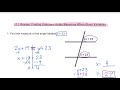 Exploring 8th Grade Math: Chapter 11 Review