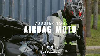 AJUSTER SON AIRBAG MOTO HIT-AIR