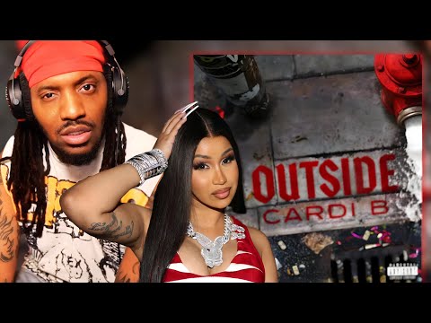 OFFSET PUNCHING THE AIR! | Cardi B - Outside (REACTION!!!)