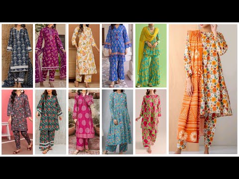 New cotton all over suit design ideas for girls and womens #fashion#viral video#suit design 2025