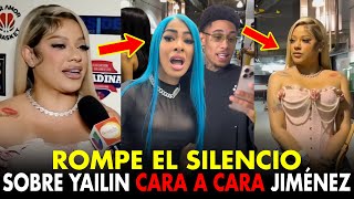 🚨UN LIO FEO! LA INSUPERABLE HABLA DE YAILIN CARA A CARA CON JIMENEZ