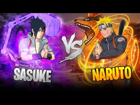 SASUKE 💀 vs NARUTO 🔥  | 8 - 0? 👀