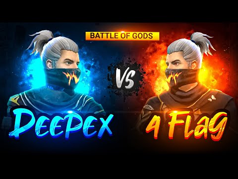 DEEPEX FF 😈🌍 VS 4 FLAG GAMER 🔥 Jod or Wot || FREE FIRE