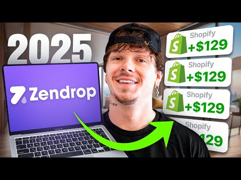 Zendrop Shopify Dropshipping Tutorial (2025)