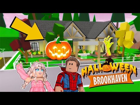 BÖCÜK ABİYLE BROOKHAVEN GÜNLÜKLERİ | BROOKHAVEN HALLOWEN | ROBLOX BROOKHAVEN | @mavisroblox @Roblox