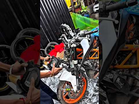 Super Duke 1390 headlight design 😱⚡ Ktm Duke 390 🔥😼 #duke390 #ytshorts #shorts #viralshorts