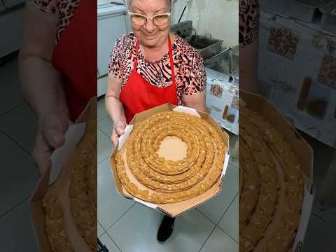 O MAIOR CHURROS DE SP!📍R: Torrinha, 45 - Tatuapé  #dicas #shortvideo #churros