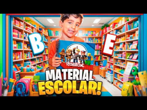 DESAFIO DO MATERIAL ESCOLAR COM AS LETRAS DO NOME  B-E-R-N-A-R-D-O *Será que ele conseguiu?