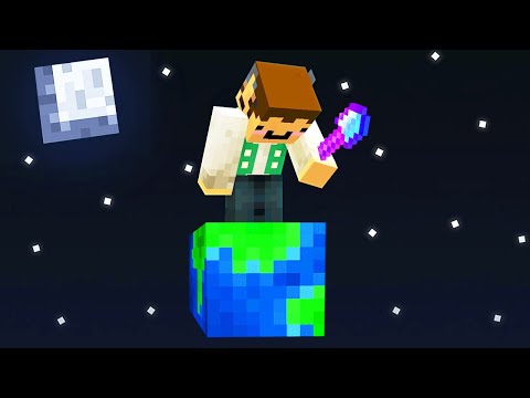 Minecraft, But It's 1 Earth Block...