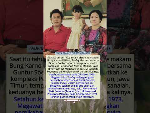 MEGAWATI, TAUFIQ KIEMAS DAN PUAN MAHARANI (1976)