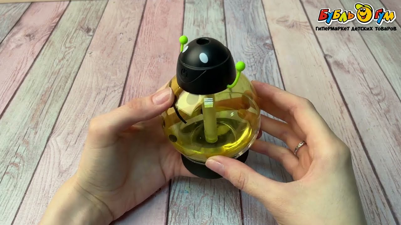 Увлажнитель воздуха Божья коровка в ассортименте  260 мл - видео