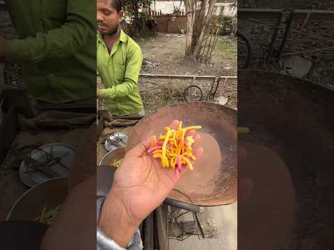 Desi #style #sand #papad Thodi #street foo hungry 😌#taste food