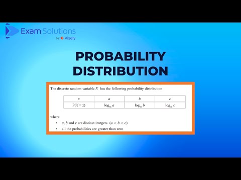 A level Edexcel 2021 November Paper 3 Statistics Q6 - Probability distribution | ExamSolutions