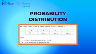 A level Edexcel 2021 November Paper 3 Statistics Q6 - Probability distribution | ExamSolutions