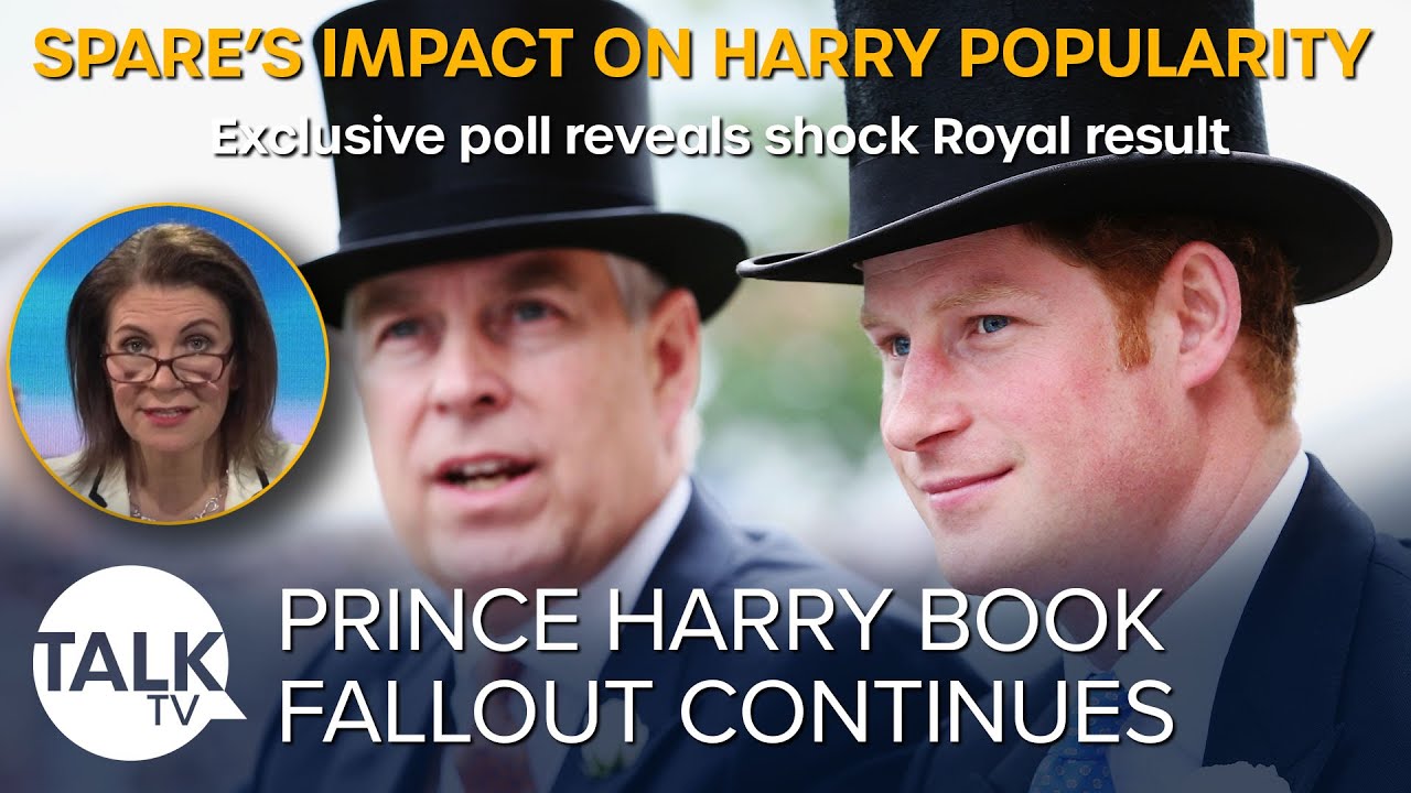 Exclusive poll reveals people believe Prince Harry has damaged monarchy more than Prince Andrew