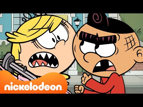 60 دقيقة من المشاجرات العائلية العنيفة مع آل كاساغراندي! | منزل لاود | Nickelodeon Arabia