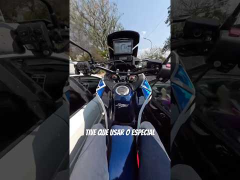 Usando meu coringa! #africatwin radial leste SP #motorcycle