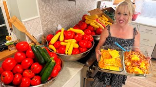 Prepping for MASSIVE Food Preservation and Cooking 4 HUGE Sheet Pan Breakfast for my Big Family!