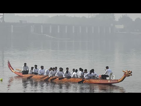 13th national dragon boat championship Soniya Vihar Delhi 🚣