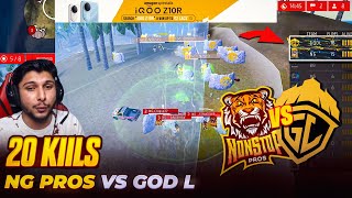 NG PROS vs GODL vs S8UL LAST CIRCLE INTENSE BATTLE 😱😶‍🌫️