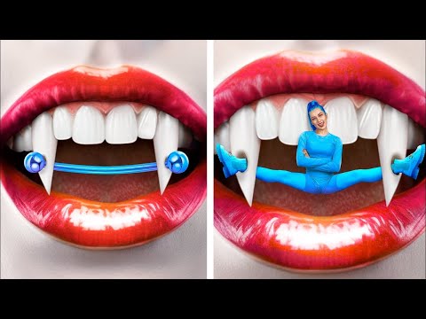 ميك أوفر فامبير من نيرد لمشهورة/ يحصل إيه لو أدوات التجميل من تيك توك كانوا ناس!