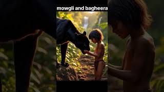 mowgli and bagheera #shorts #vaishalichaudharykhutail