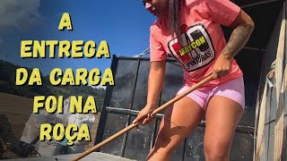 ESTRADA RUIM... E A ENTREGA DA CARGA FOI NO MEIO DA ROÇA 😒