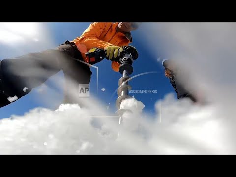 YouTube video thumbnail: Switzerland's Ebbing Glaciers Show a new, Strange Phenomenon: Holes Reminiscent of Swiss Cheese