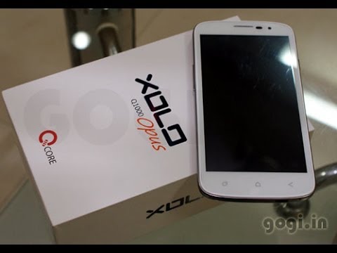 (ENGLISH) XOLO Q1000 Opus review, Unboxing - issue with camera app and heats up
