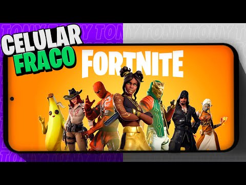 Como JOGAR FORTNITE em qualquer CELULAR FRACO - Fortnite para celular fraco