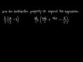 Multiplication and Simplification of Algebraic Expressions