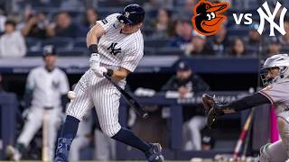 Baltimore Orioles vs New York Yankees Full Game  | 5/1/26
