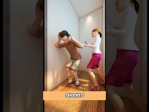 A Wife Built A Luxury Bedroom For His Husband || 3D Animation By Shocked2.0 || #shorts #viral