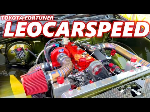 BISA KONTES DAN BUAT DRAG, TOYOTA FORTUNER VNT LEOCARSPEED DARI MEDAN‼️