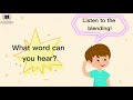 Understanding Sound Blending and Words