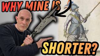 Why are some POLEARMS SHORTER than others?